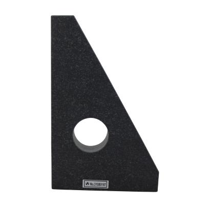 Granite inspection square 90° triangular shape 630x400x70 mm DIN 875-DIN 876/00